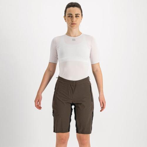 Sportful Supergiara W Overshort - cacao (Grösse: M) von Sportful