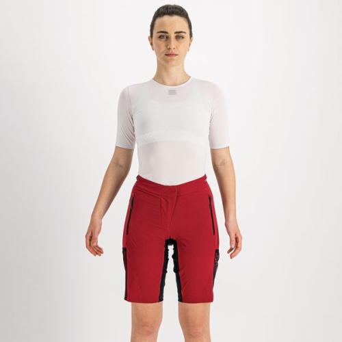 Sportful Supergiara W Overshort - red rumba (Grösse: S) von Sportful
