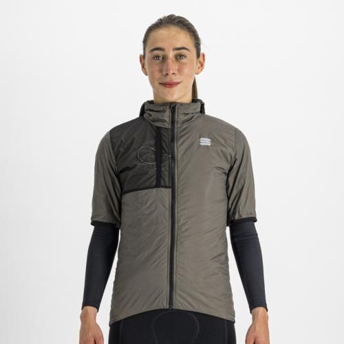 Sportful Supergiara W Puffy Short Sleeve - beetle (Grösse: XS) von Sportful