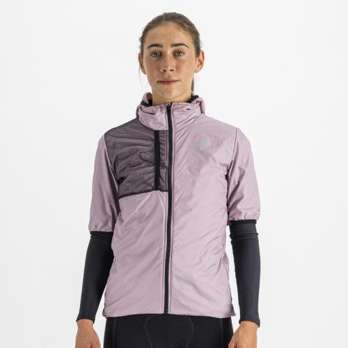 Sportful Supergiara W Puffy Short Sleeve - mauve (Grösse: M) von Sportful