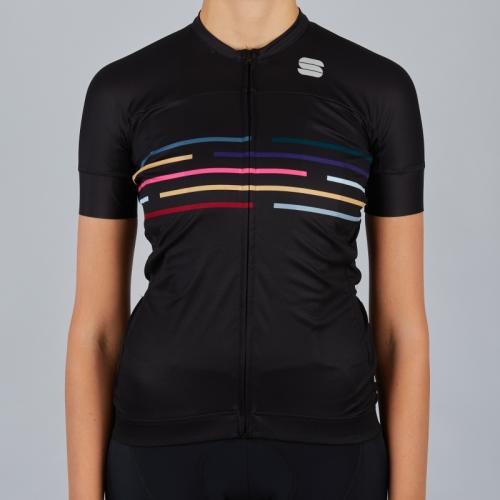Sportful Vélodrome W Short Sleeve Jersey - black (Grösse: L) von Sportful