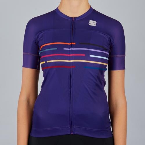 Sportful Vélodrome W Short Sleeve Jersey - violet (Grösse: 2XL) von Sportful