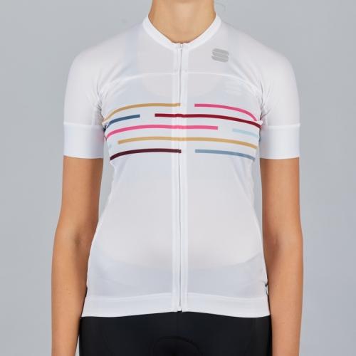 Sportful Vélodrome W Short Sleeve Jersey - white (Grösse: L) von Sportful