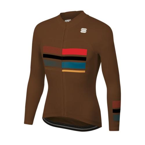 Sportful Wire Thermal Jersey - chocolate (Grösse: L) von Sportful