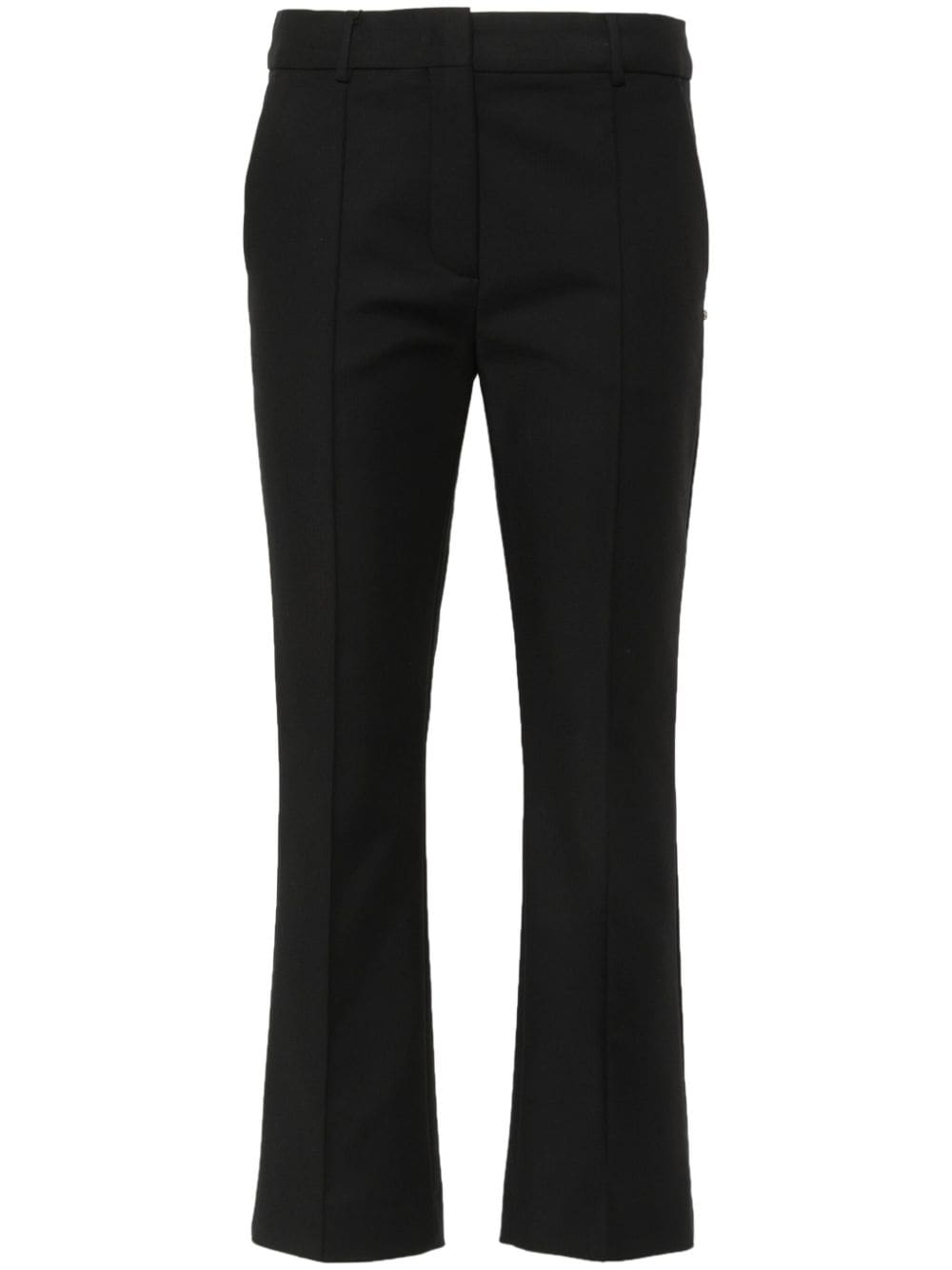 Sportmax Asiago raised-seam straight trousers - Black von Sportmax