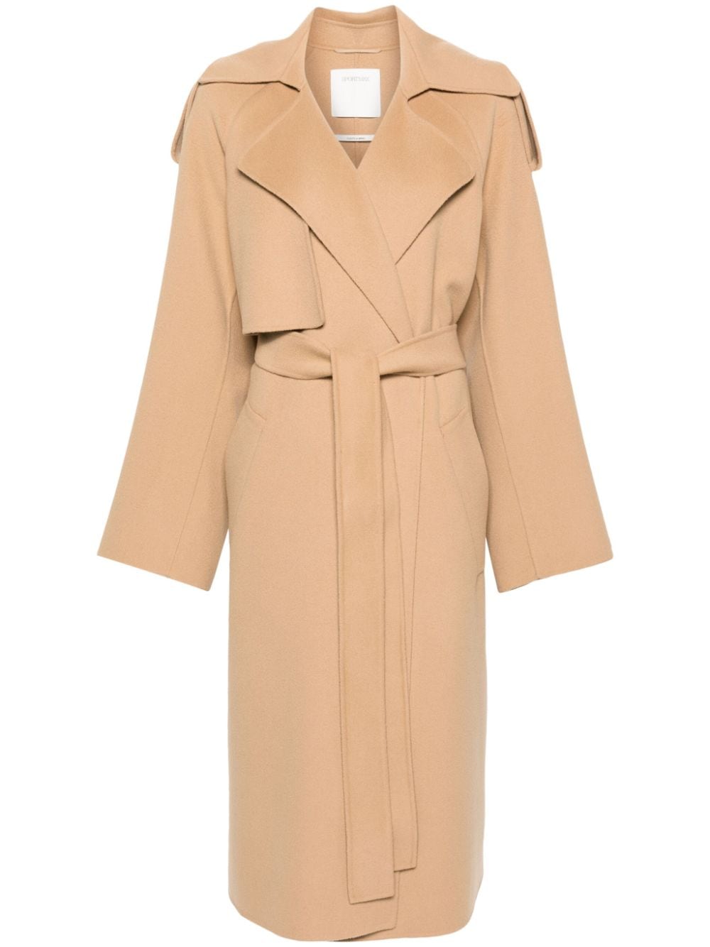 Sportmax Fiore double-breasted coat - Neutrals von Sportmax