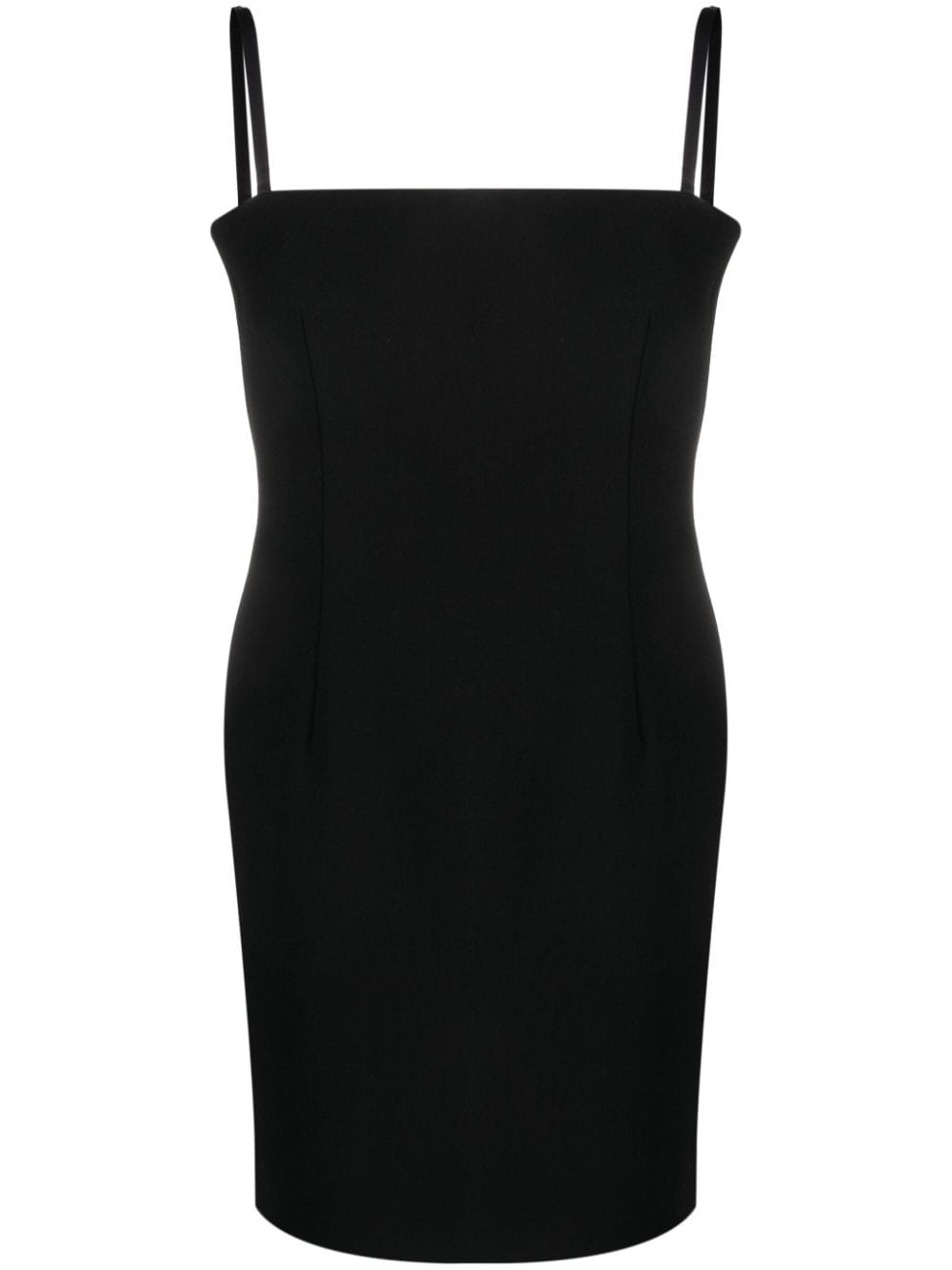 Sportmax Jokey sqaure-neck mini dress - Black von Sportmax