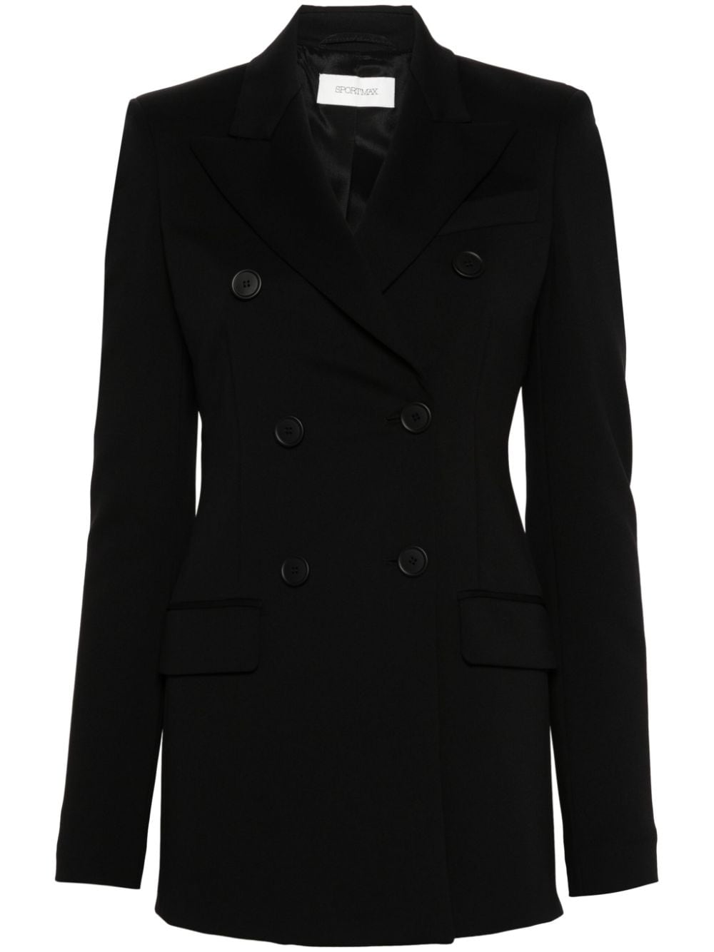 Sportmax double-breasted blazer - Black von Sportmax