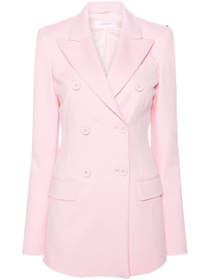 Sportmax peak-lapels double-breasted blazer - Pink von Sportmax