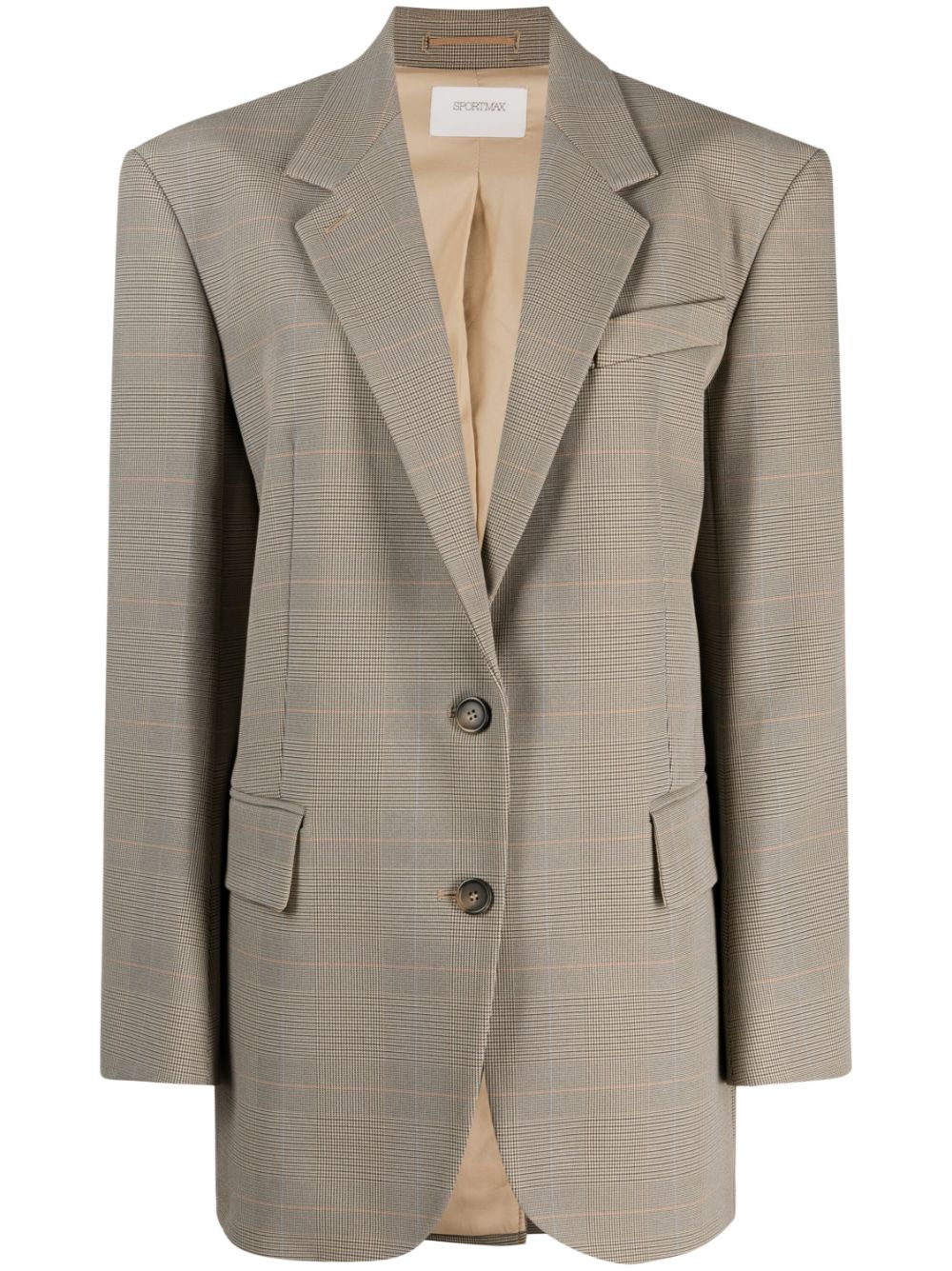 Sportmax single-breasted blazer - Neutrals von Sportmax