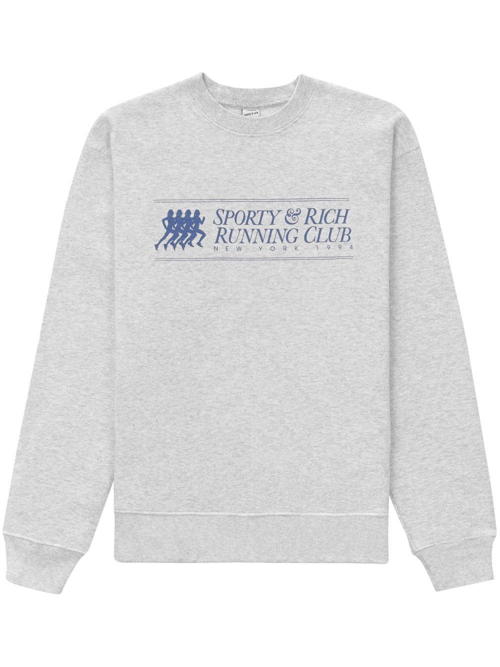 Sporty & Rich 94 Running Club logo-print sweatshirt - Grey von Sporty & Rich
