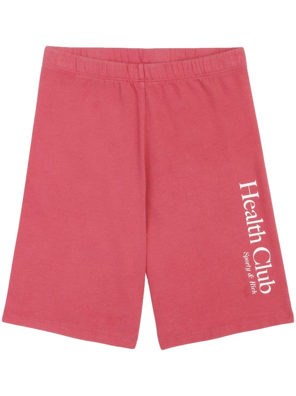 Sporty & Rich Health Club knee-length shorts - Pink von Sporty & Rich