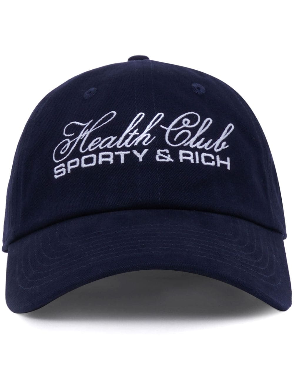 Sporty & Rich Healthy Club cotton cap - Blue von Sporty & Rich