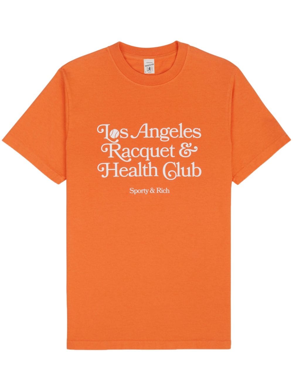 Sporty & Rich LA Racquet Club T-Shirt - Orange von Sporty & Rich