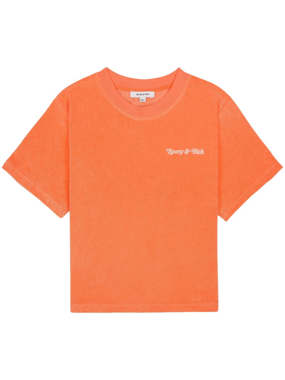 Sporty & Rich NY Tennis Club T-shirt - Orange von Sporty & Rich