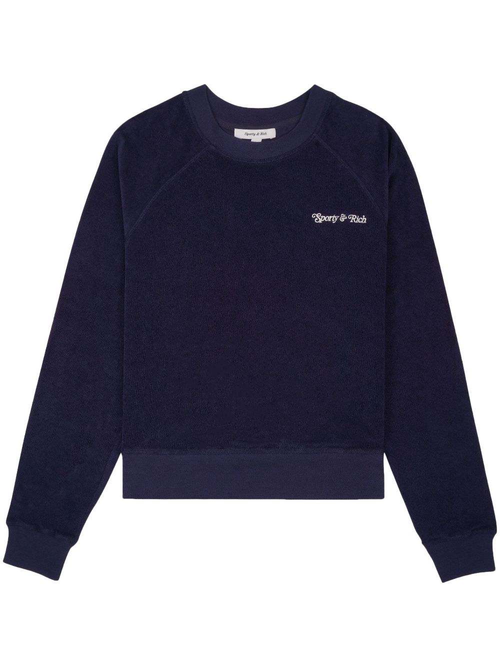 Sporty & Rich NY Tennis Club terry sweatshirt - Blue von Sporty & Rich