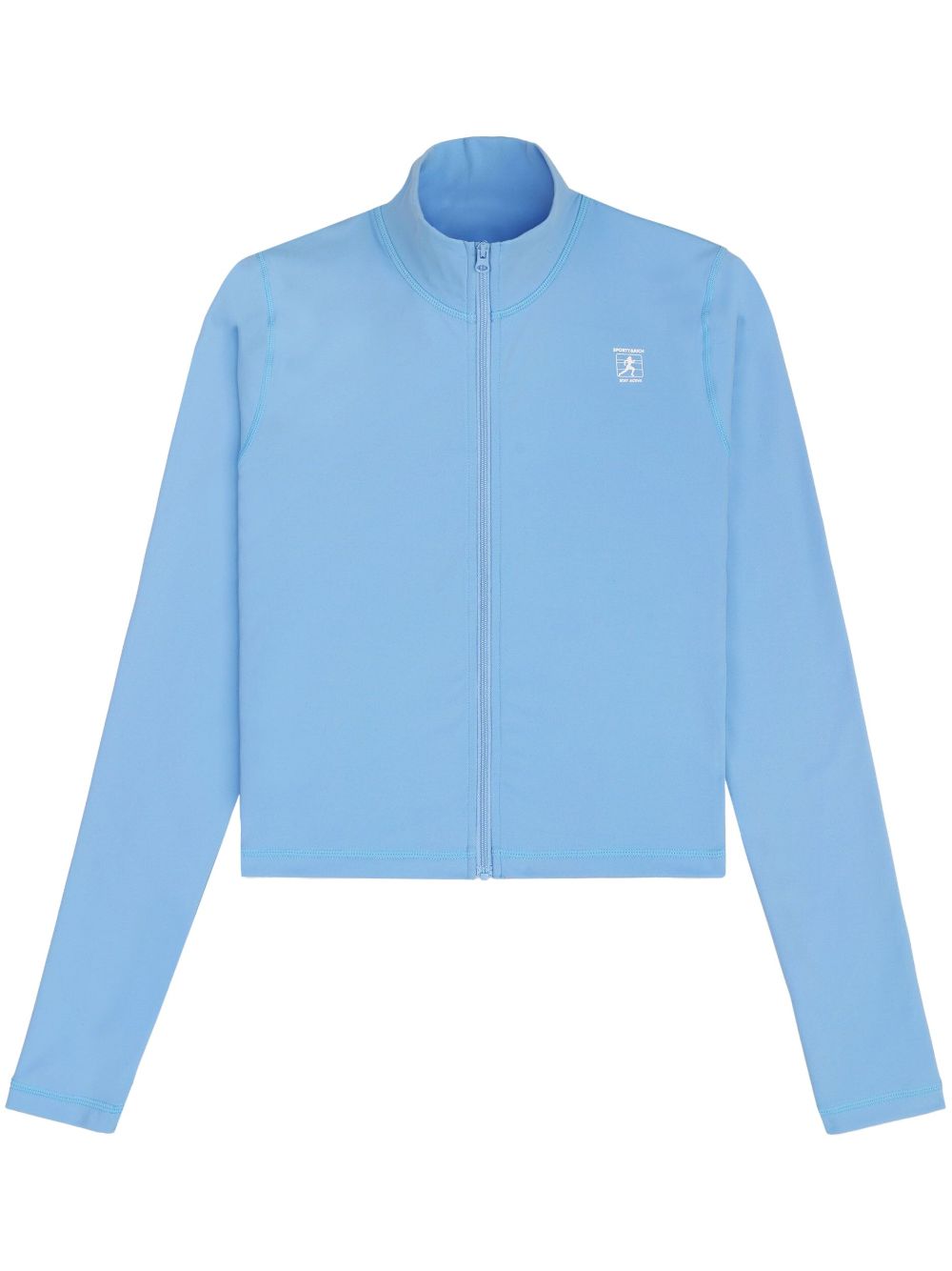 Sporty & Rich Runner logo-print track jacket - Blue von Sporty & Rich