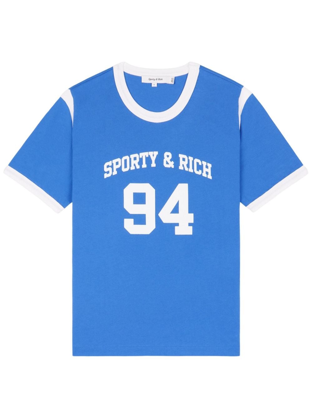 Sporty & Rich SR 94 Sports T-shirt - Blue von Sporty & Rich
