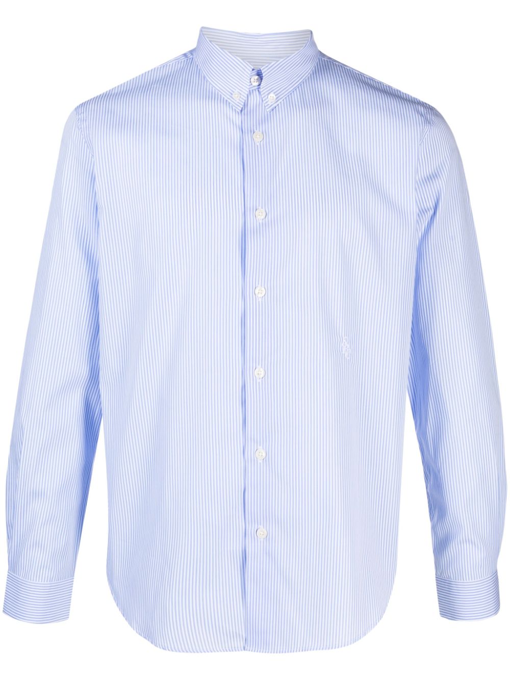 Sporty & Rich SRC striped cotton shirt - Blue von Sporty & Rich