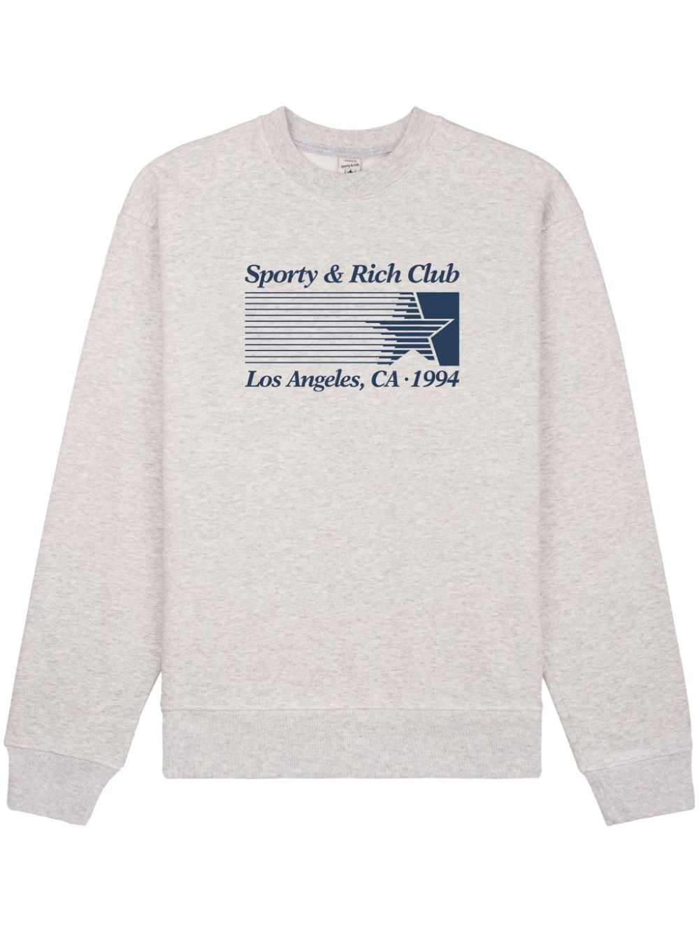 Sporty & Rich Starter logo-print sweatshirt - Grey von Sporty & Rich