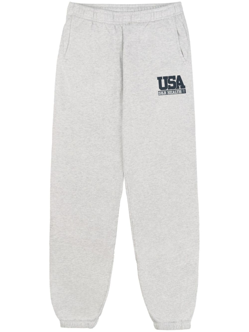 Sporty & Rich Team USA track pants - Grey von Sporty & Rich