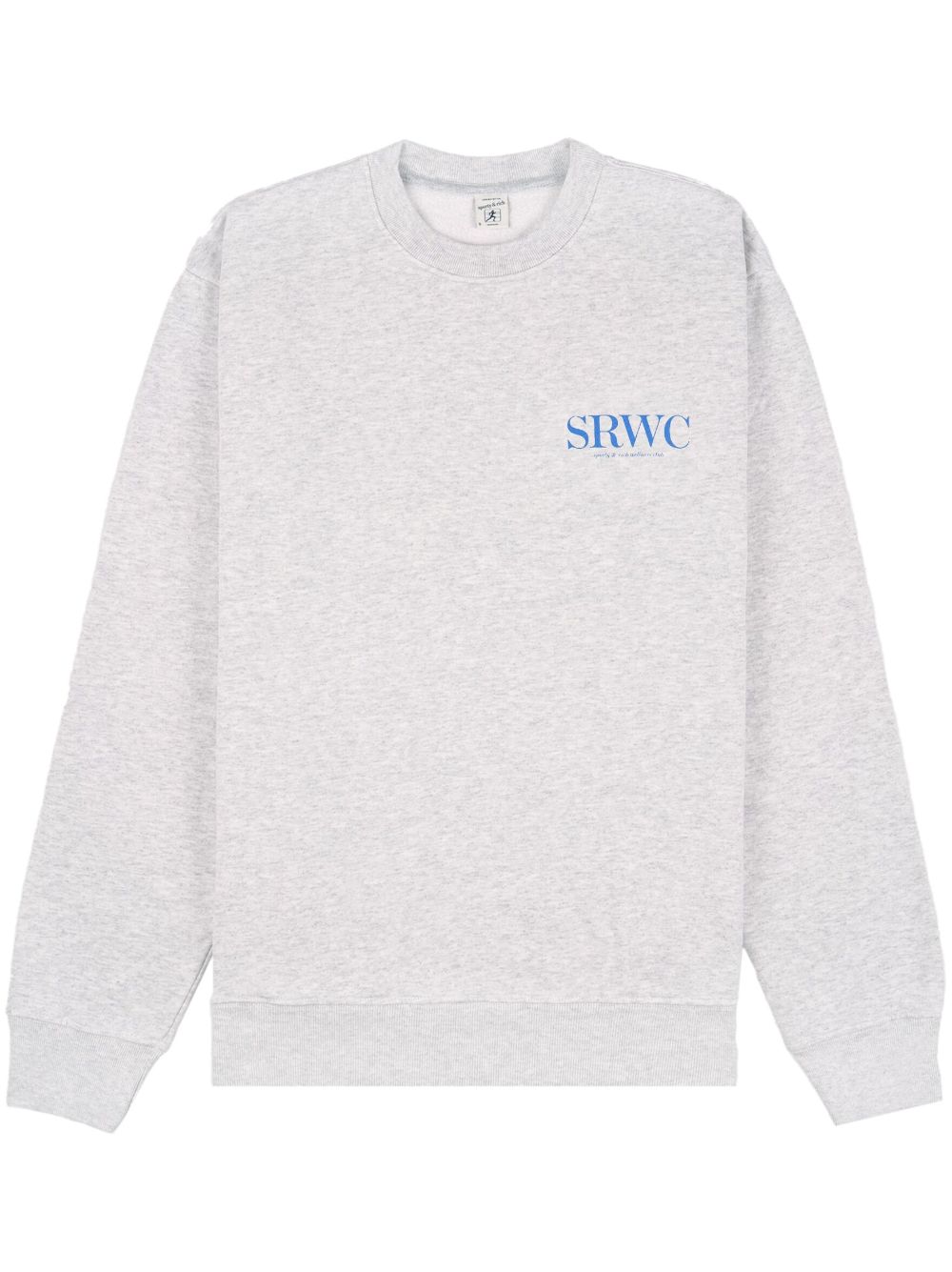 Sporty & Rich Upper East Side cotton sweatshirt - Grey von Sporty & Rich