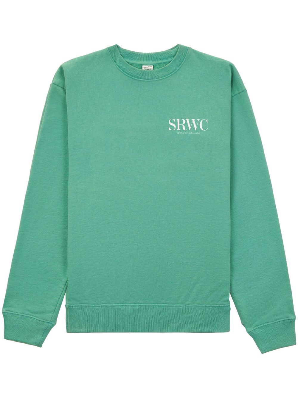 Sporty & Rich Upper East Side cotton sweatshirt - Green von Sporty & Rich