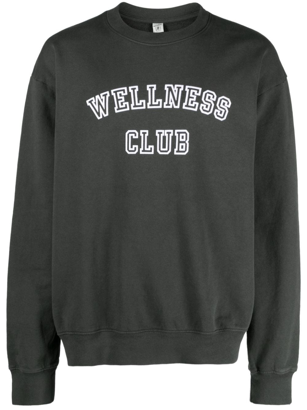 Sporty & Rich Wellness Club cotton sweatshirt - Grey von Sporty & Rich