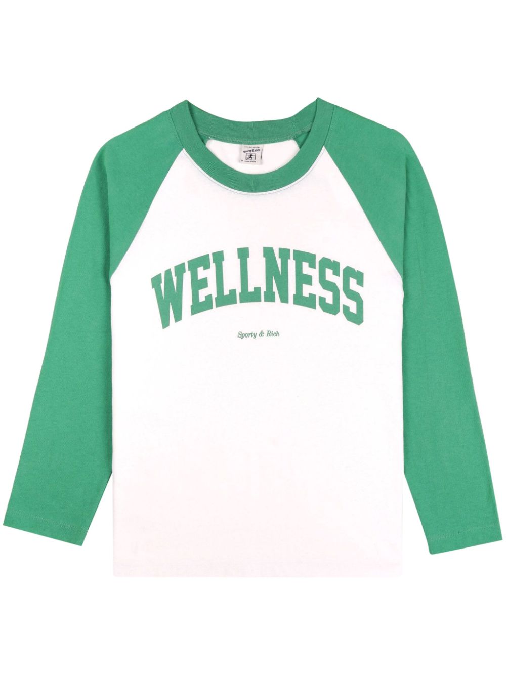 Sporty & Rich Wellness Ivy cotton T-shirt - White von Sporty & Rich