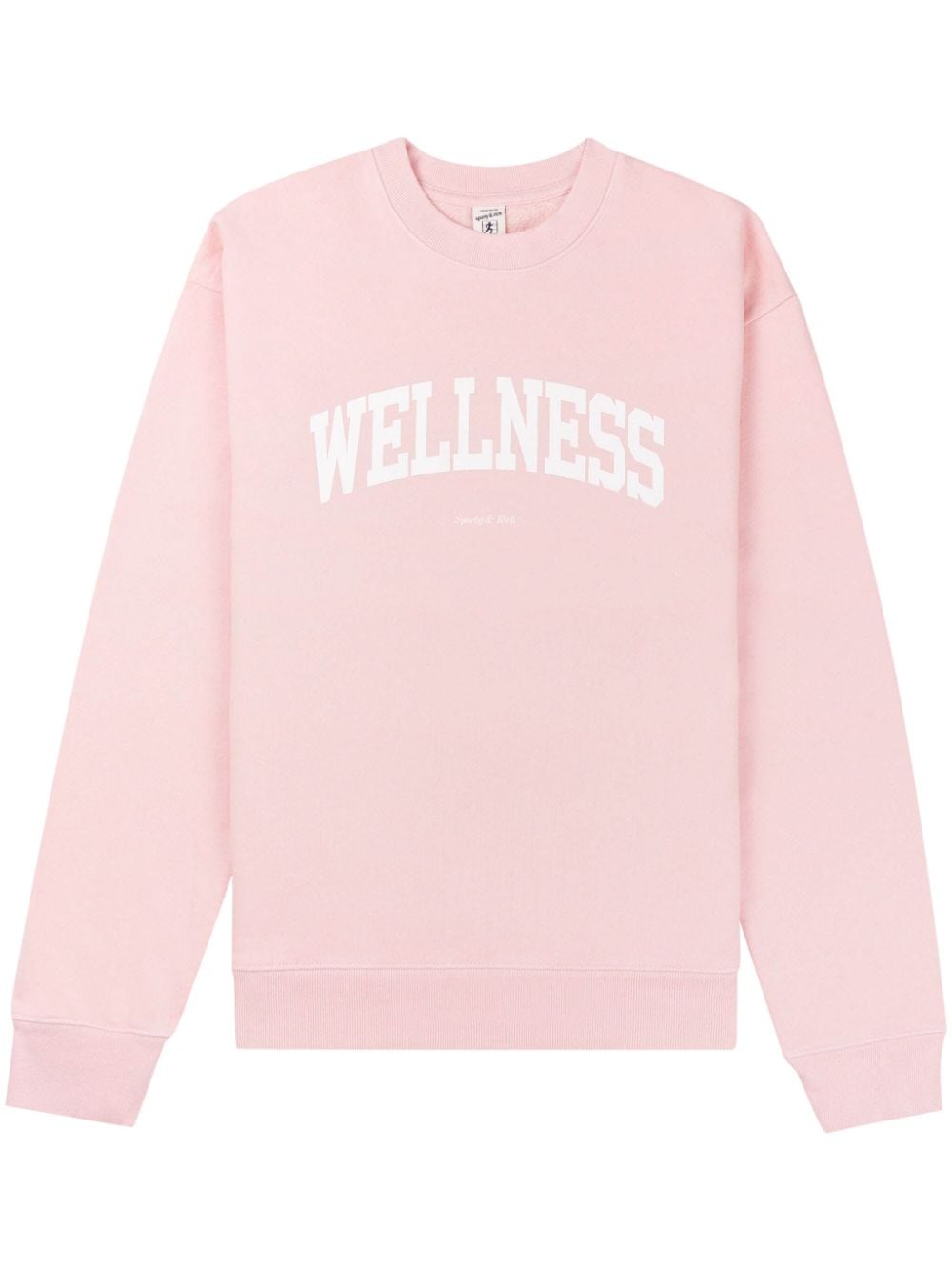 Sporty & Rich Wellness Ivy cotton sweatshirt - Pink von Sporty & Rich