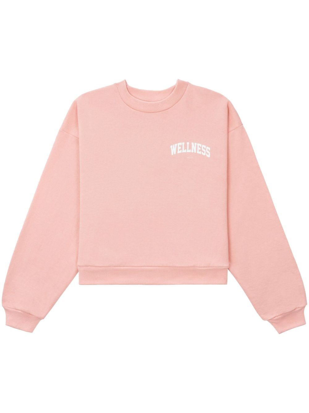 Sporty & Rich Wellness Ivy cropped sweatshirt - Pink von Sporty & Rich