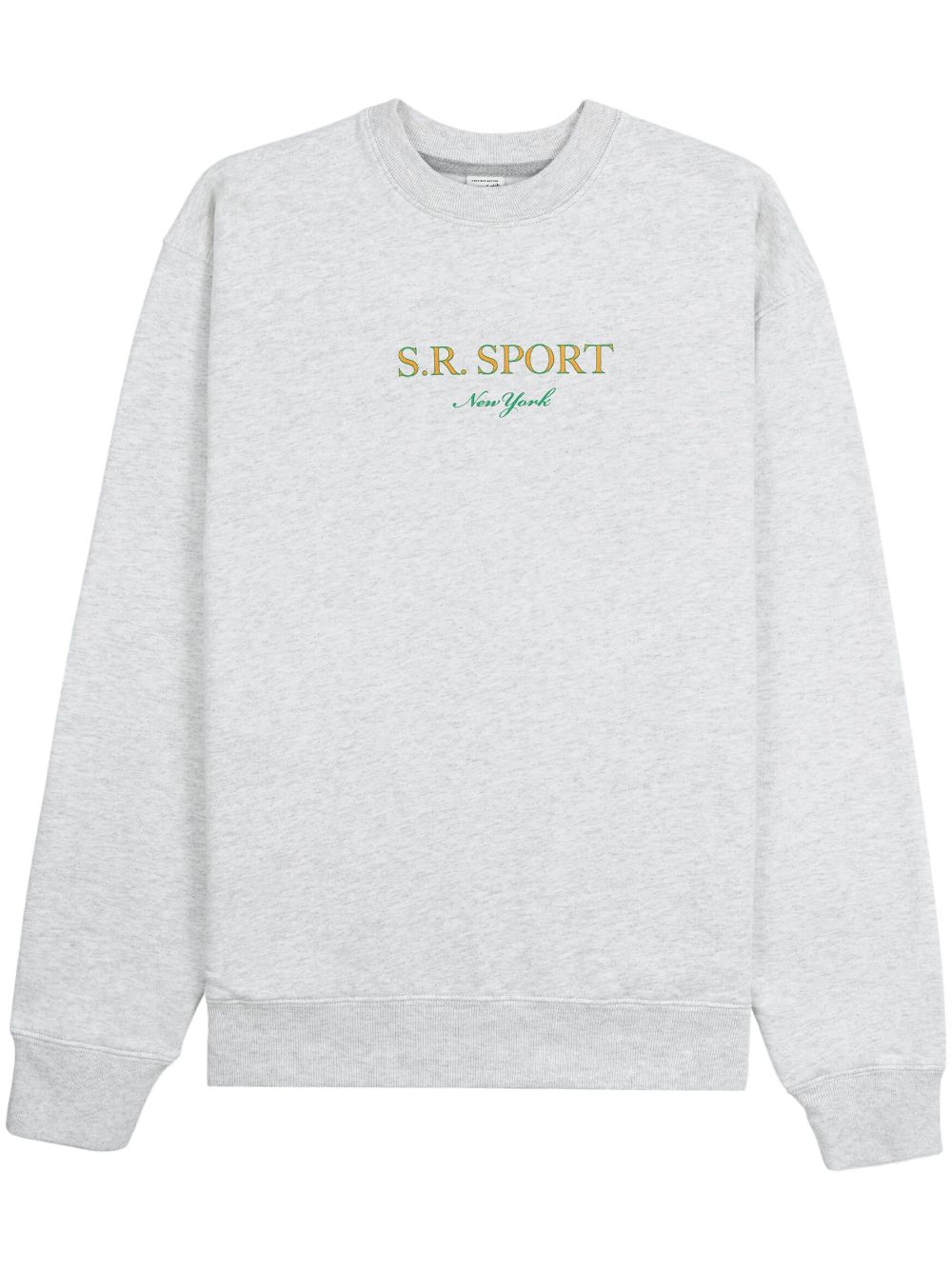 Sporty & Rich Wimbledon logo-print sweatshirt - Grey von Sporty & Rich