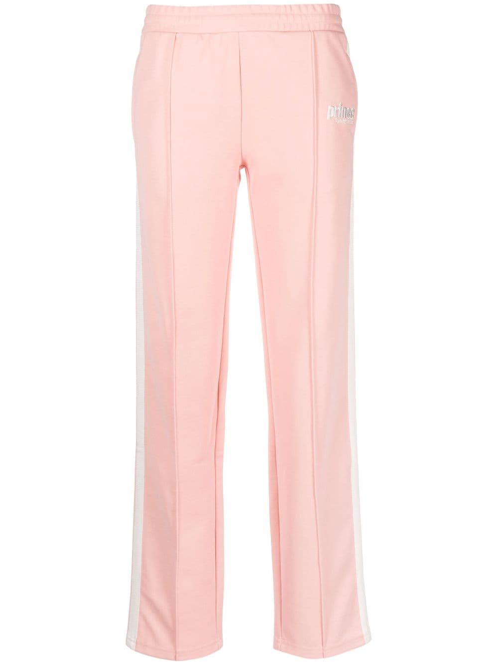 Sporty & Rich logo-embroidered straight-leg track pants - Pink von Sporty & Rich