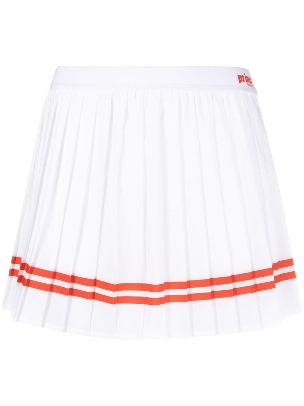 Sporty & Rich x Prince pleated tennis skirt - White von Sporty & Rich