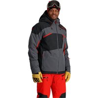 SPYDER Herren Skijacke Leader grau | M von Spyder