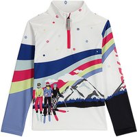 SPYDER Mädchen Unterzieh Zipshirt Surface weiss | 128 SPYDER Mädchen Unterzieh Zipshirt Surface weiss | 128 von Spyder
