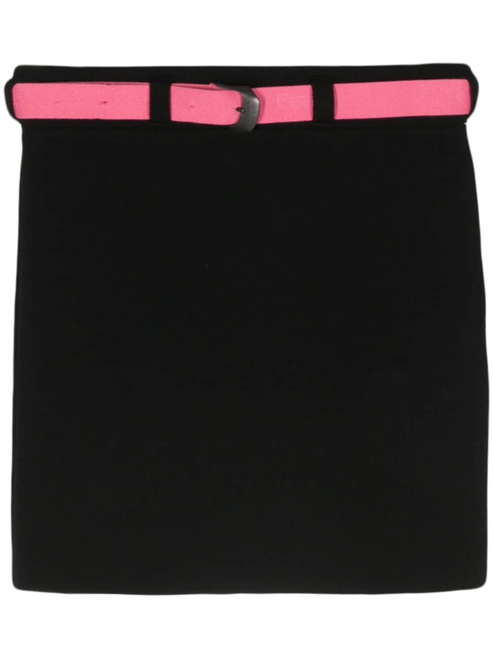 Ssheena belted miniskirt - Black von Ssheena