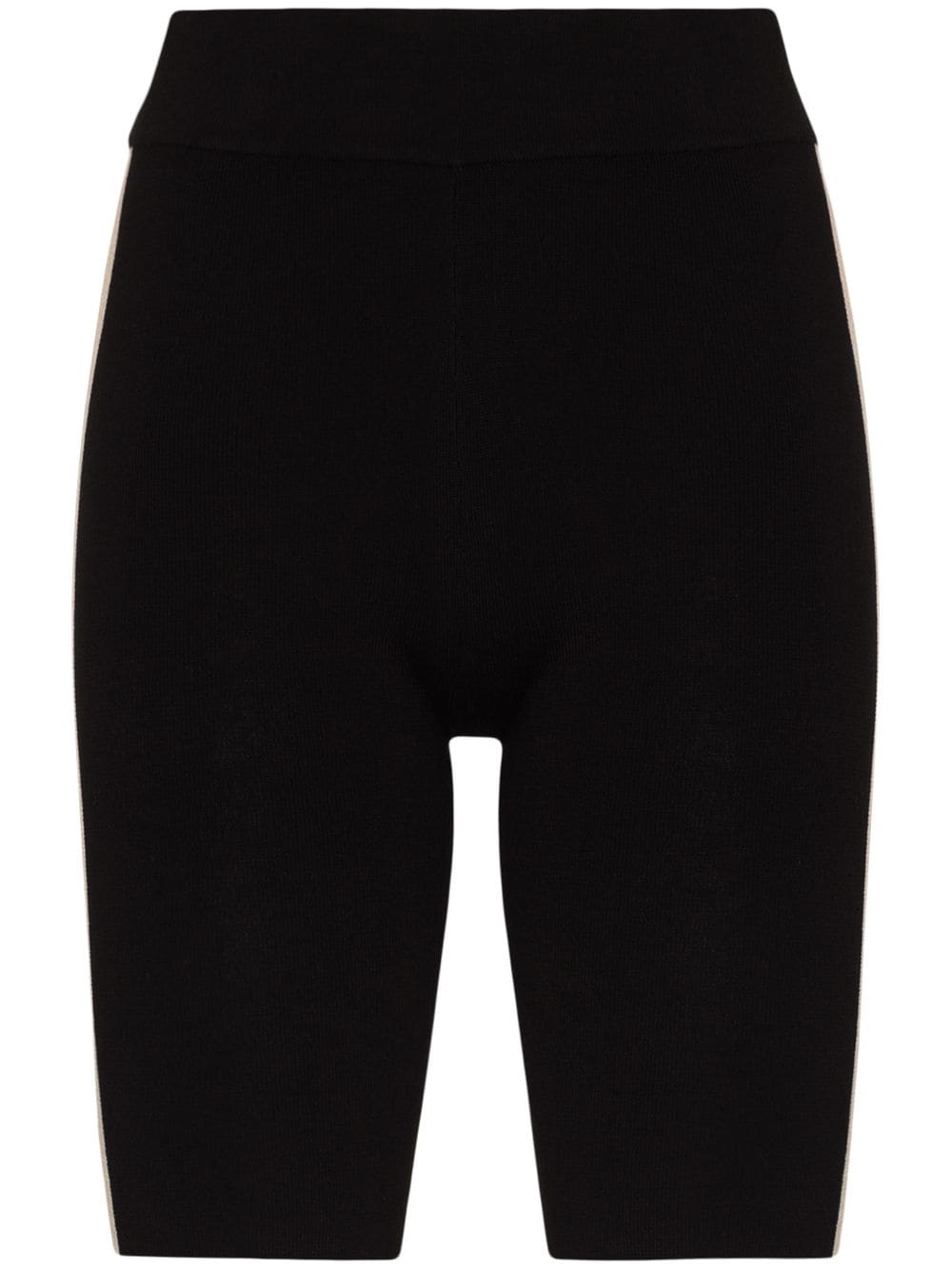 St. Agni side-stripe cycling shorts - Black von St. Agni