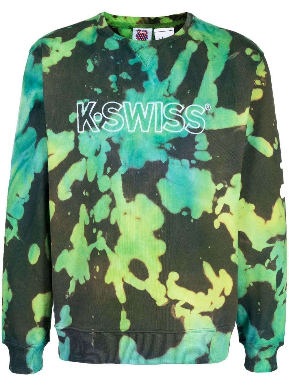 Stain Shade K-Swiss tie-dye sweatshirt - Green von Stain Shade