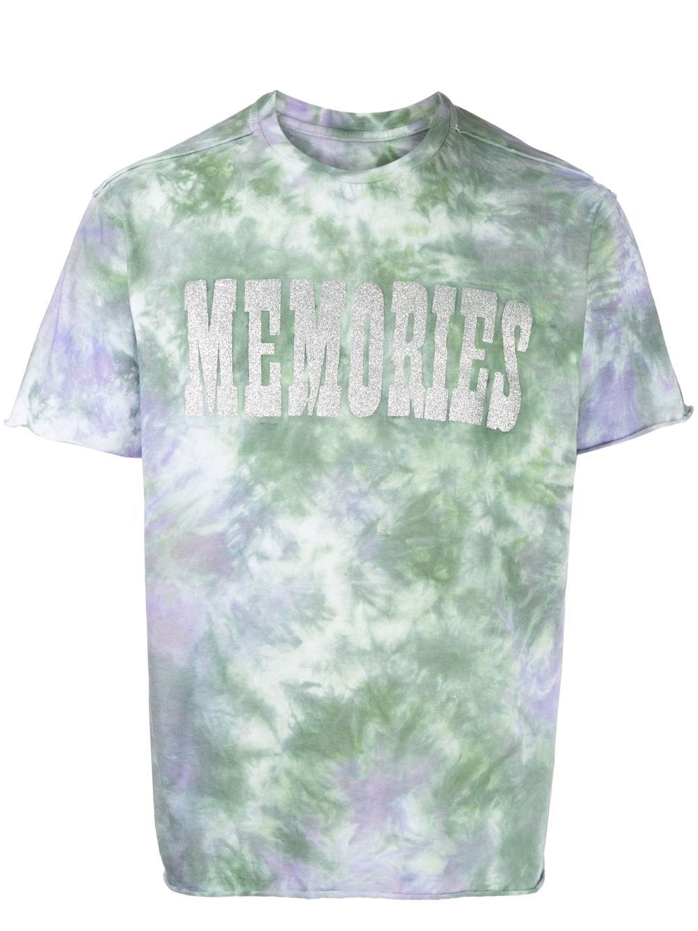 Stain Shade x Hiroshi Fujiwara tie-dye print T-shirt - Multicolour von Stain Shade