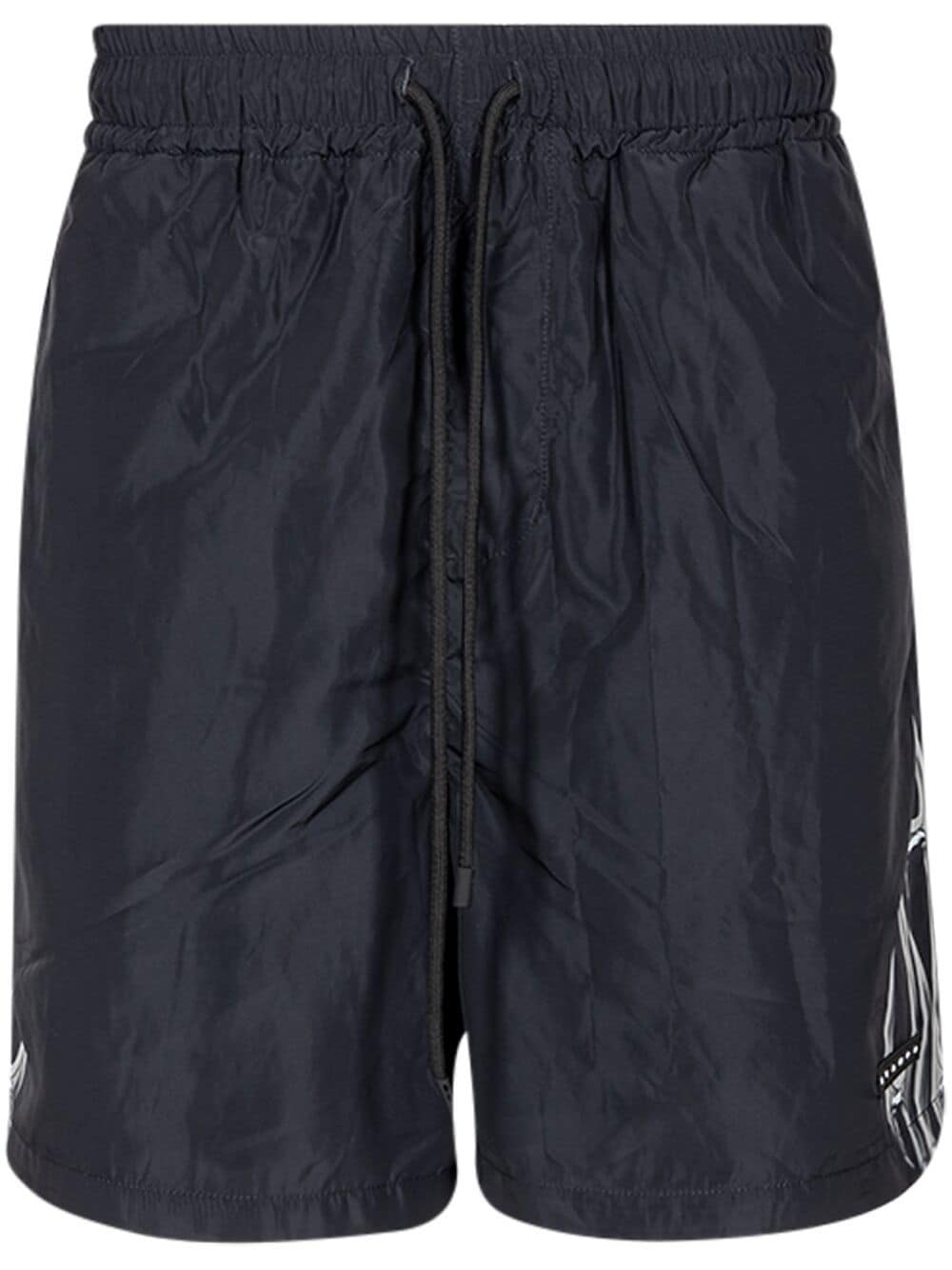 Stampd Chrome Flame track shorts - Black von Stampd