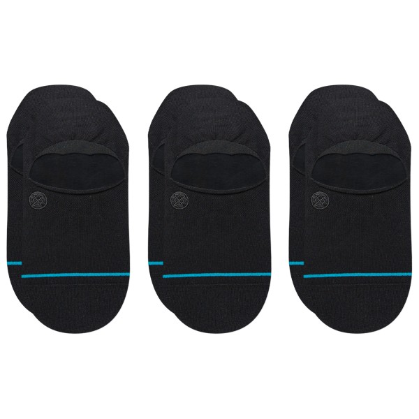 Stance - Icon No Show 3 Pack - Multifunktionssocken Gr L schwarz von Stance