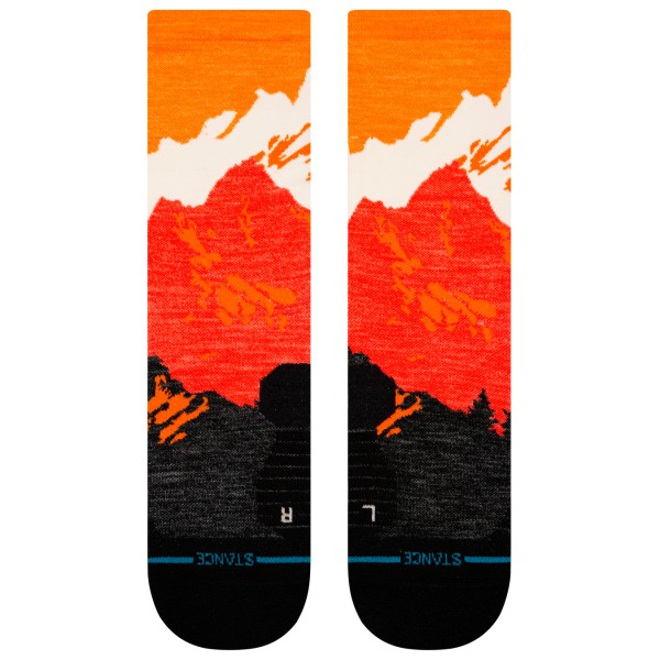Stance - Out Of Range Light Wool Crew - Multifunktionssocken Gr L bunt von Stance