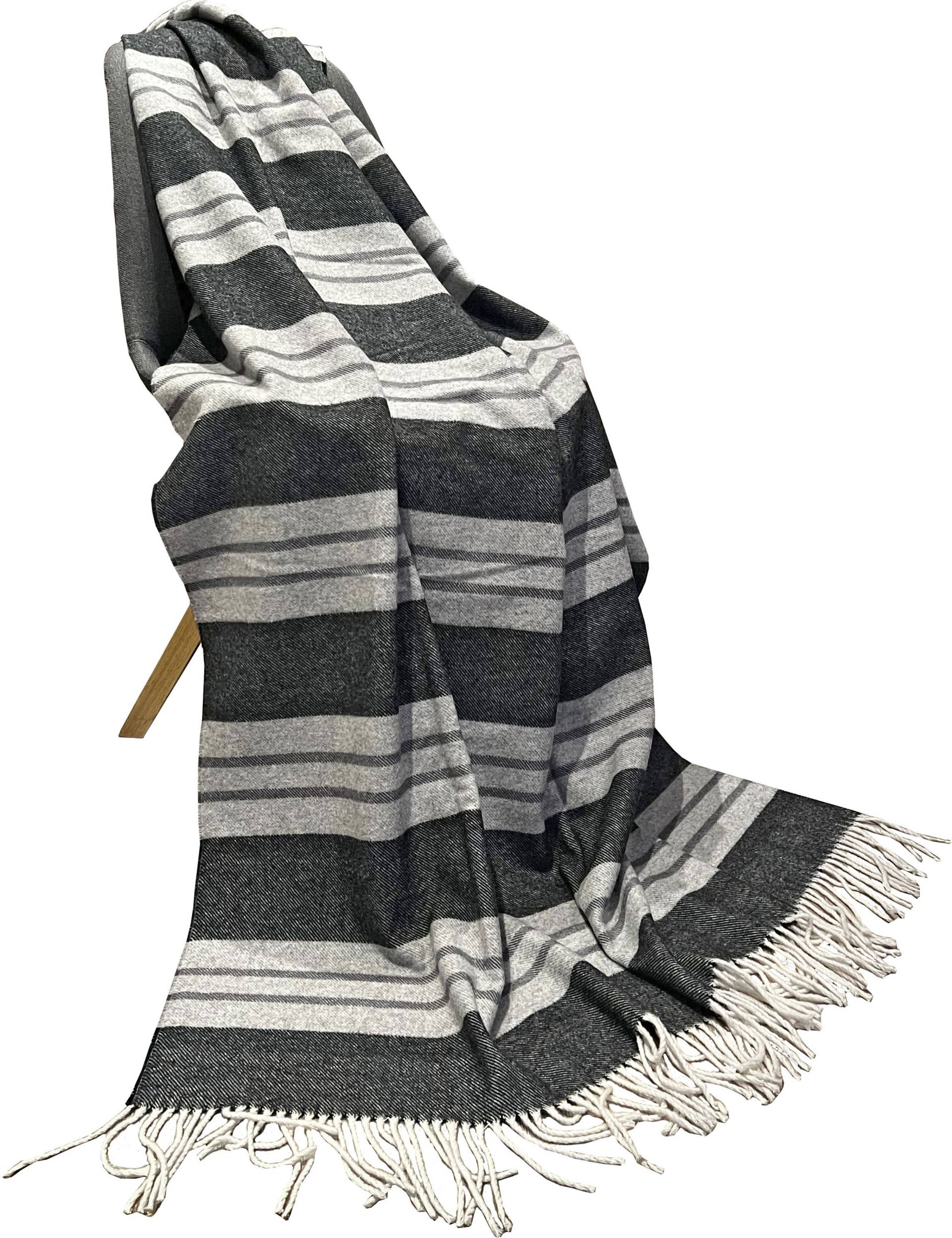 Star Home Textil Plaid »Linea«, mit Fransen Star Home Textil Plaid »Linea«, mit Fransen von Star Home Textil