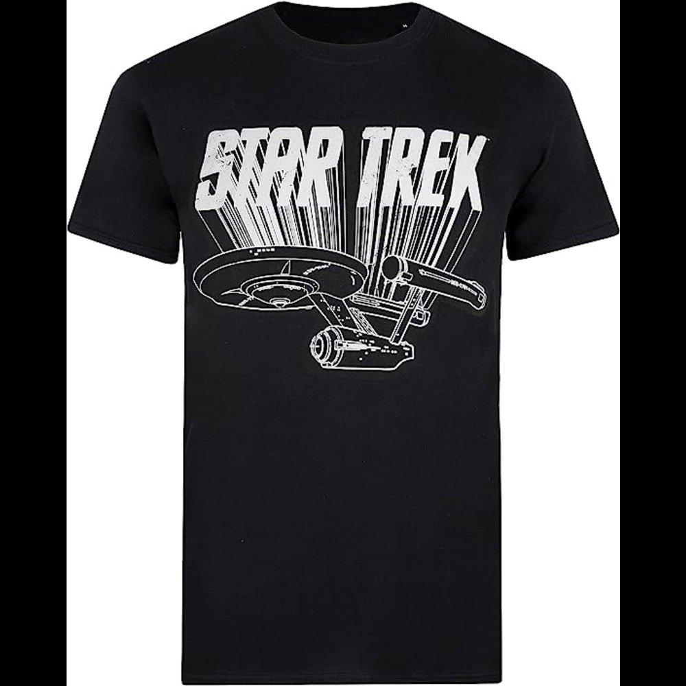 Tshirt Herren Schwarz M von Star Trek