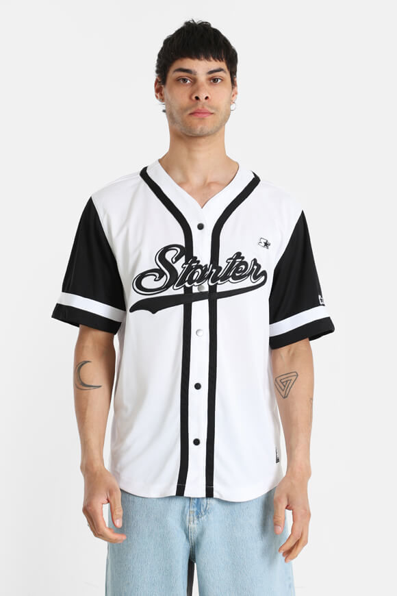 Starter Baseball Hemd | White + Black | Herren | S Starter Baseball Hemd | White + Black | Herren | S von Starter