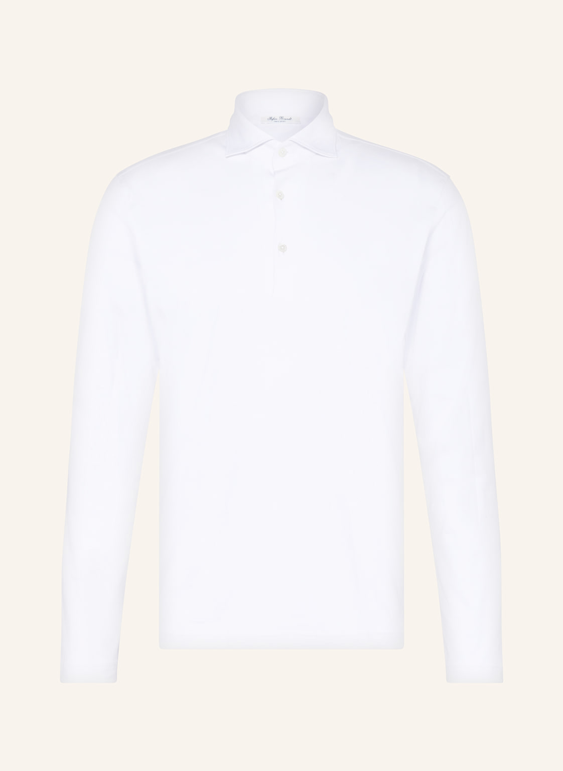 Stefan Brandt Jersey-Poloshirt weiss Stefan Brandt Jersey-Poloshirt weiss von Stefan Brandt