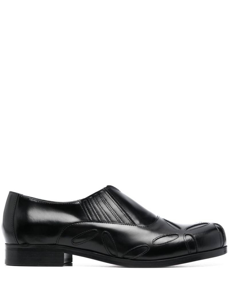 Stefan Cooke Slashes slip-on shoes - Black von Stefan Cooke