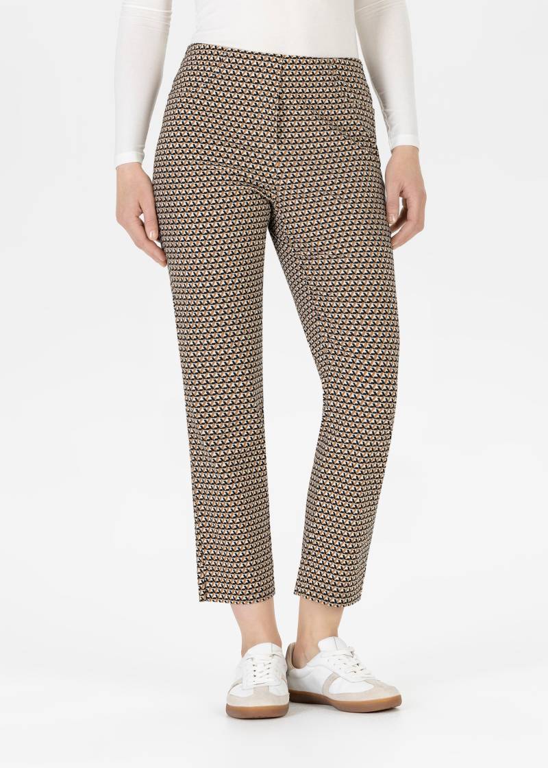 Stehmann 3/4-Hose, mit Minial-Muster von Stehmann