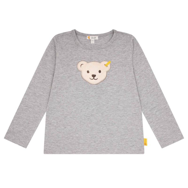 Longsleeve Bequem Sitzend Mädchen Taubengrau 128 von Steiff